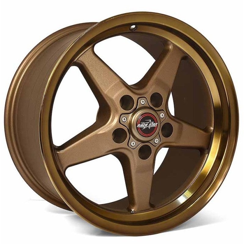 Race Star 92 Drag Star Bracket Racer 17×9.5 5×4.75BC 6BS Bronze Wheel | 92-795252BZ