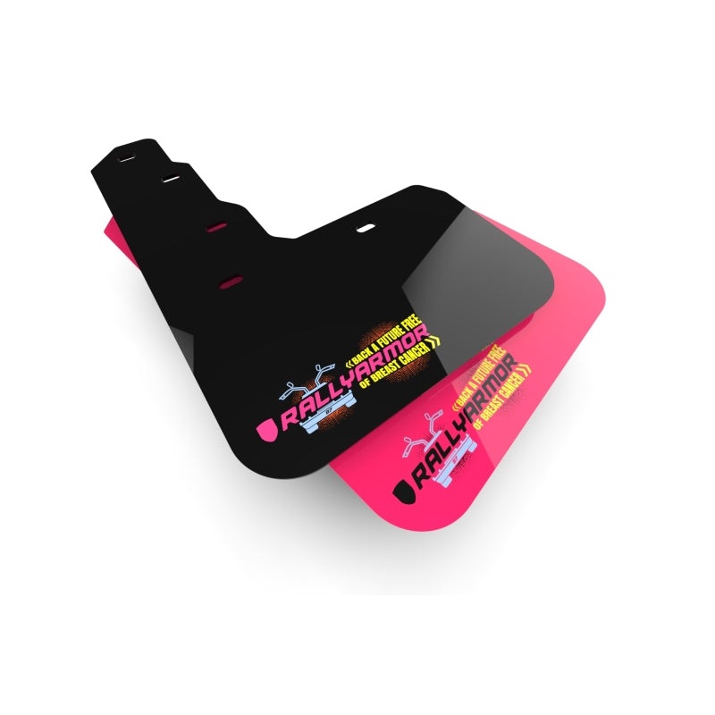 Rally Armor 19-24 GMC Sierra 1500 AT4 Pink UR Mud Flap BCE Logo