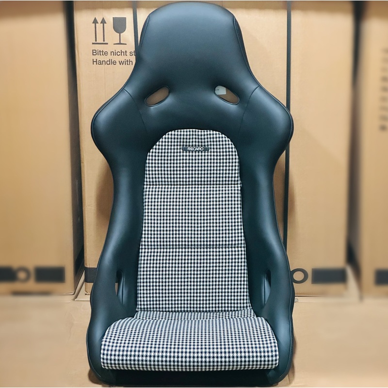 Recaro Pole Position ABE Classic Line – Black Leather / Pepita Insert
