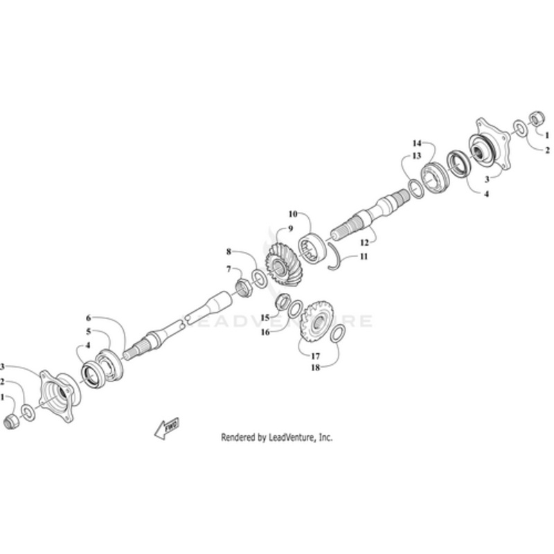 Thrust Washer 20Mm by Arctic Cat