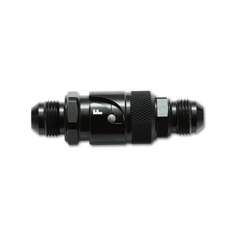 Vibrant -6 Quick Release Fitting with Viton Seal – Aluminum