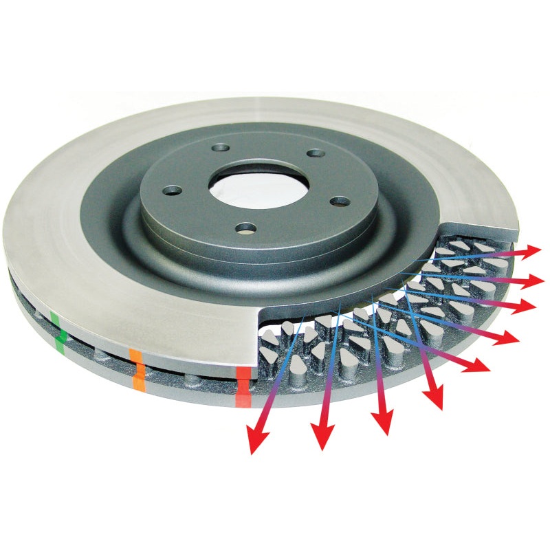 DBA 2017+ Honda Civic Type R FK8 Front Slotted 4000 Series Rotor