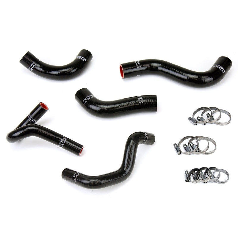 HPS Silicone Radiator + Heater Coolant Hose Kit | 1990 – 1993 Mazda Miata (57-1411-BLK)