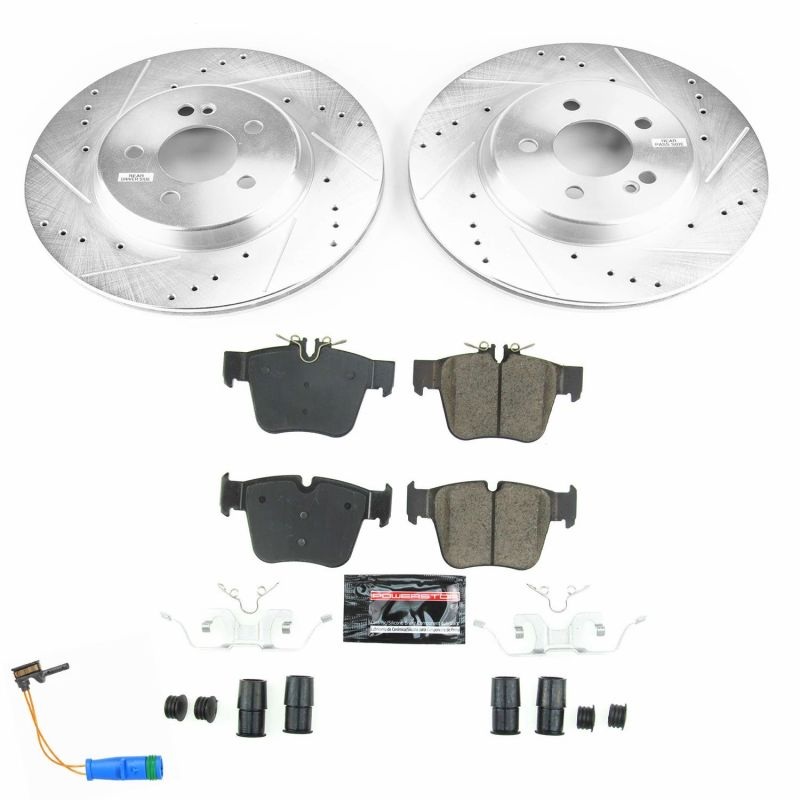 PowerStop Power Stop 2018 Mercedes-Benz C43 AMG Rear Z23 Evolution Sport Brake Kit