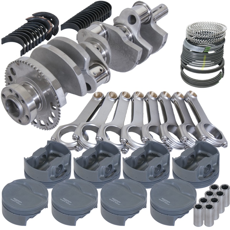 Eagle Chevy LS 4.000in Crank 58 Tth Reluctor 6.125in H-Beam -14cc 4.000in Pistons Rotating Assembly