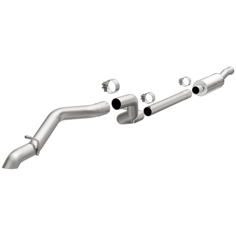 Magnaflow Catback Rock Crawler Series Stainless Exhaust System 2018-2024 Jeep Wrangler JL V6 (3.6L)