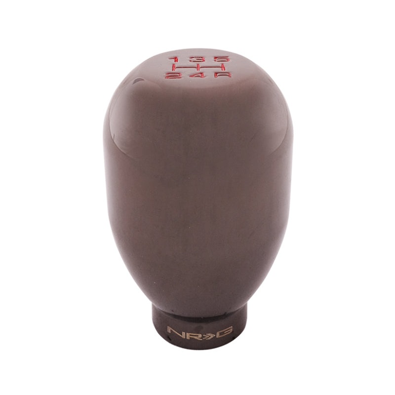 NRG Universal Shift Knob 42mm – Heavy Weight 480G / 1.1Lbs. – Black Chrome (5 Speed)