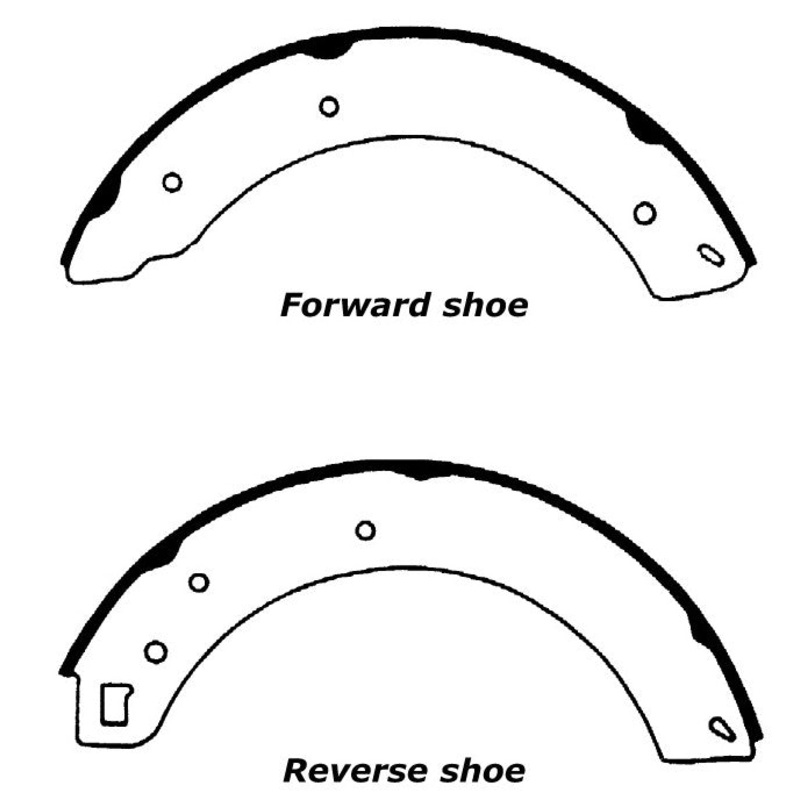 Porterfield Brake Shoes for 1966 SUNBEAM ALPINE