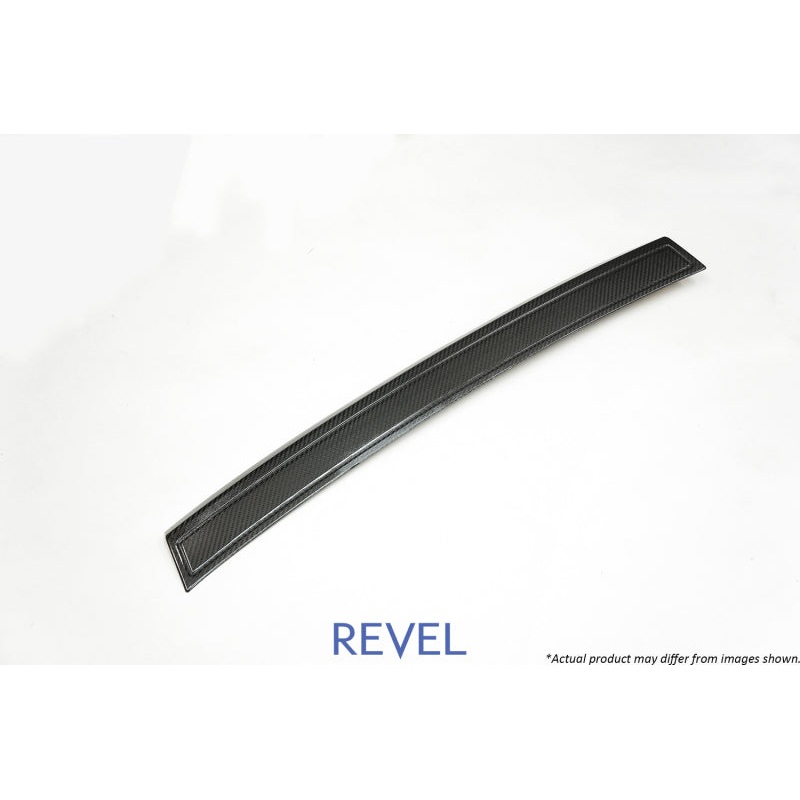Revel GT Dry Carbon Rear Bumper Applique 15-18 Subaru WRX/STI – 1 Piece