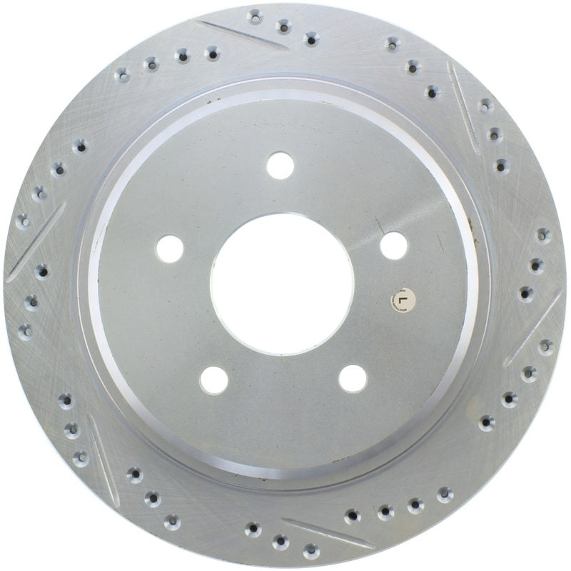 StopTech Select Sport Drilled & Slotted Rotor – Front Right