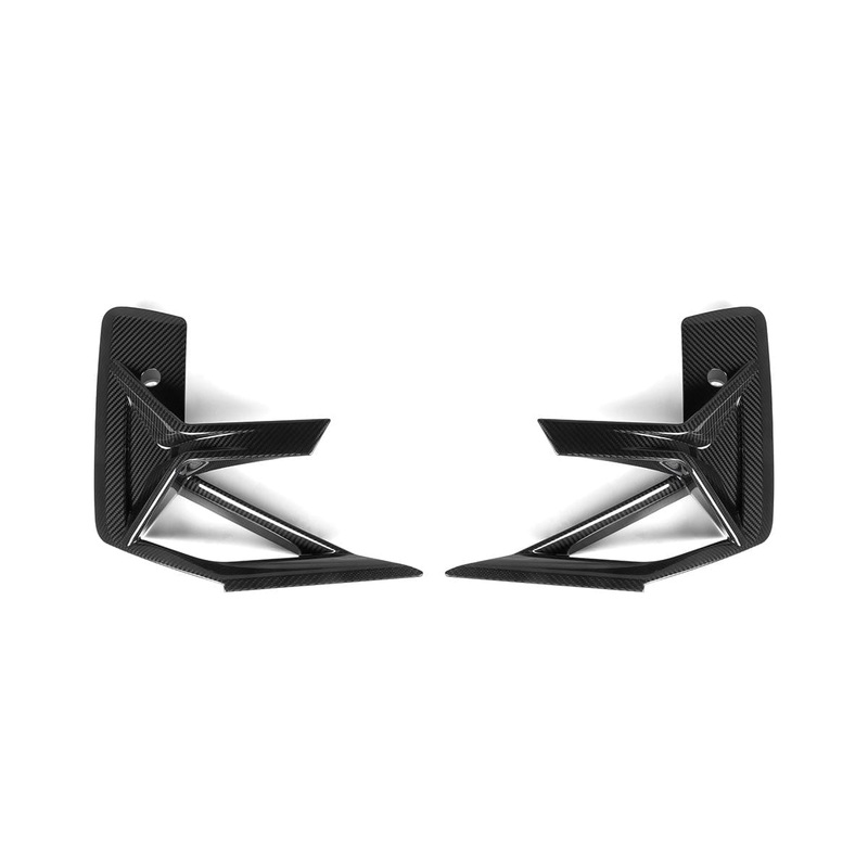 AutoTecknic Dry Carbon Front Bumper Trim Set – F97 X3M LCI | F98 X4M LCI
