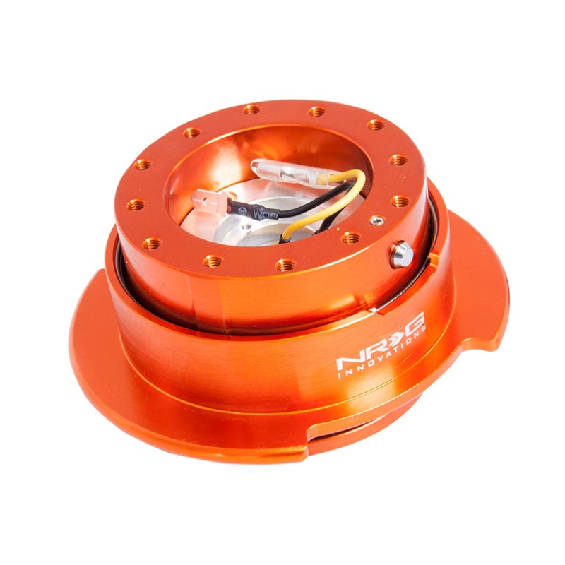 NRG Quick Release Kit Gen 2.5 – Orange Body / Titanium Chrome Ring