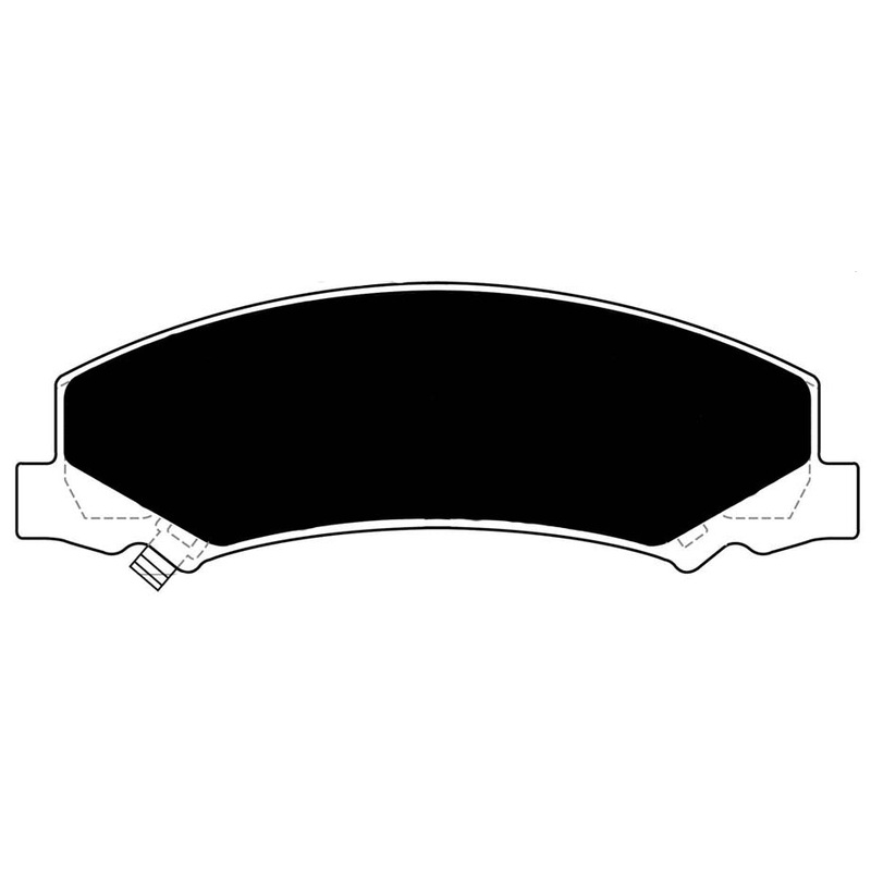 Porterfield Brake Pads for 2008 CADILLAC DTS Sedan
