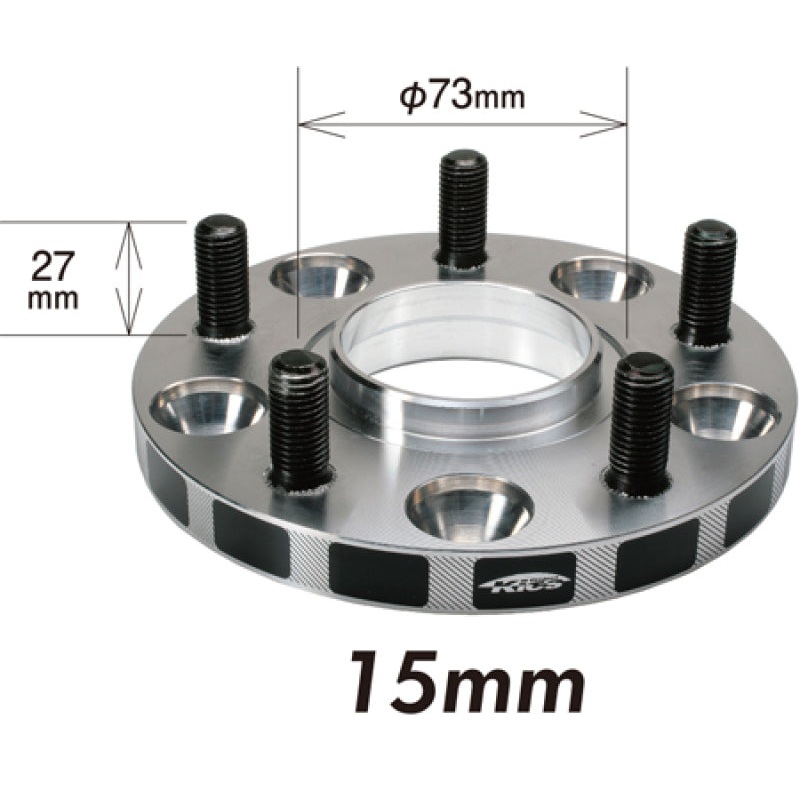 Project Kics 12X1.50 HUB60MM 5-114.3 Wide Tread Spacers – 15MM | W5115W160