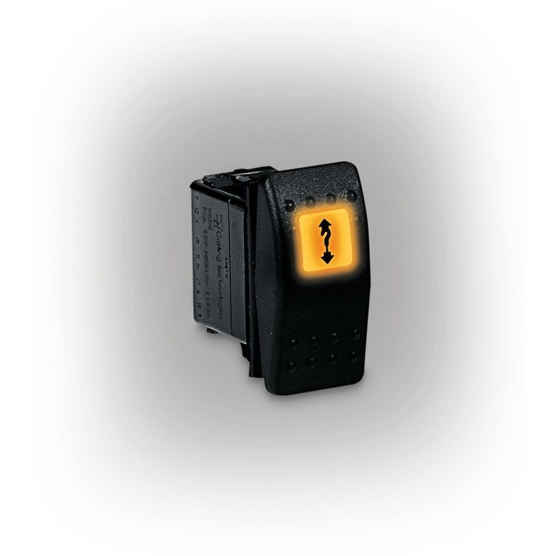 Provantage Dash Mount Mini Rocker SwitchBy Warn