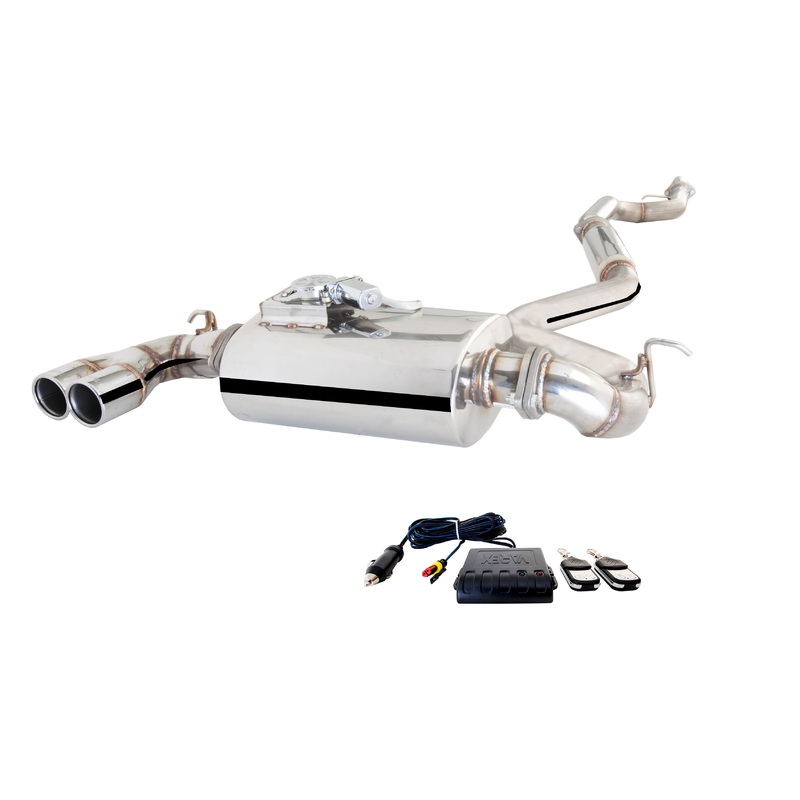 XForce Stainless Steel Cat-Back Exhaust System With Varex Muffler – BMW F20 125i Hatch