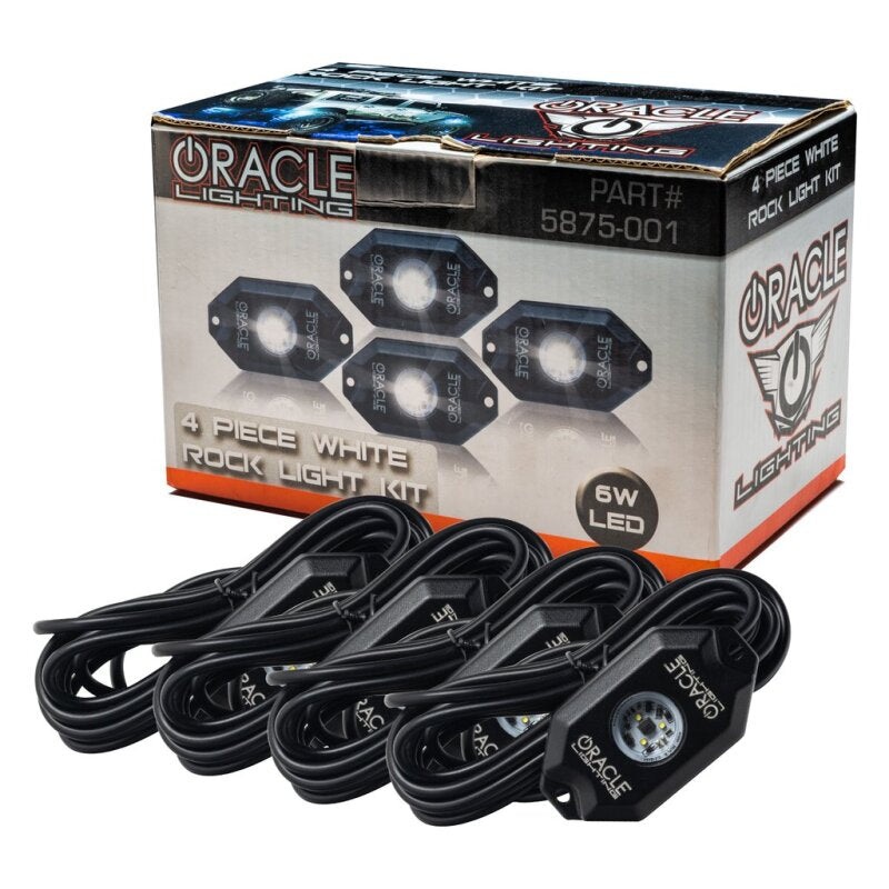 Oracle Underbody Wheel Well Rock Light Kit – White (4PCS) – 5000K