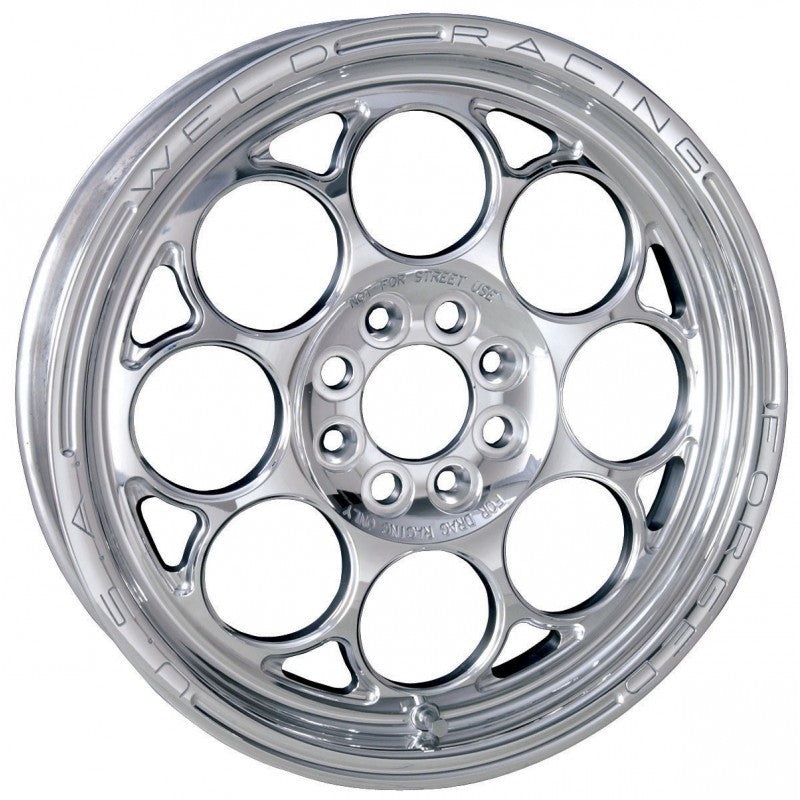 Weld Magnum Import 15×10 / 5x100mm BP / 7in. BS Black/Polished Wheel – Non-Beadlock