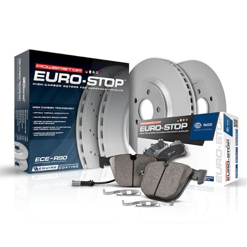 PowerStop Power Stop 07-09 Mercedes-Benz E550 Front Euro-Stop Brake Kit