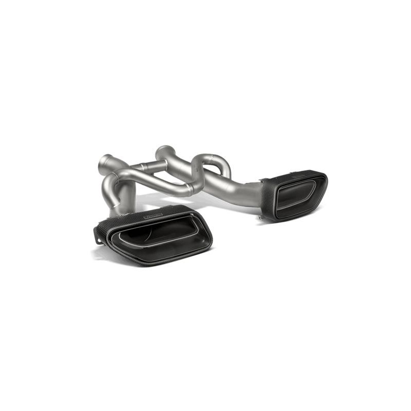 Akrapovic 14-17 McLaren 650S/650S Spyder Slip-On Line (Titanium) w/ Carbon Tips