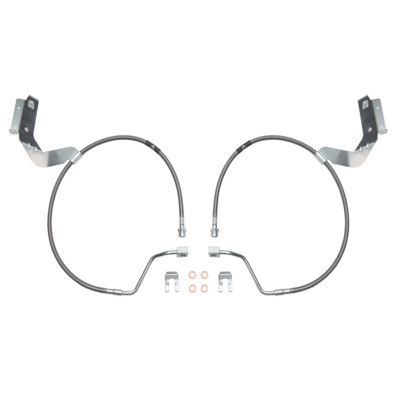 ICON 2017+ Ford F-250/F-350 Front 2.5in Extended SS Brake Line Kit