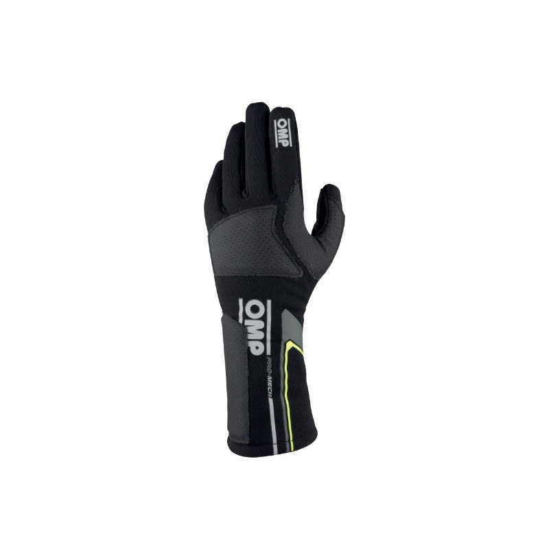 OMP Pro Mech Evo Gloves (FIA 8856-2018) – Black | Size XL