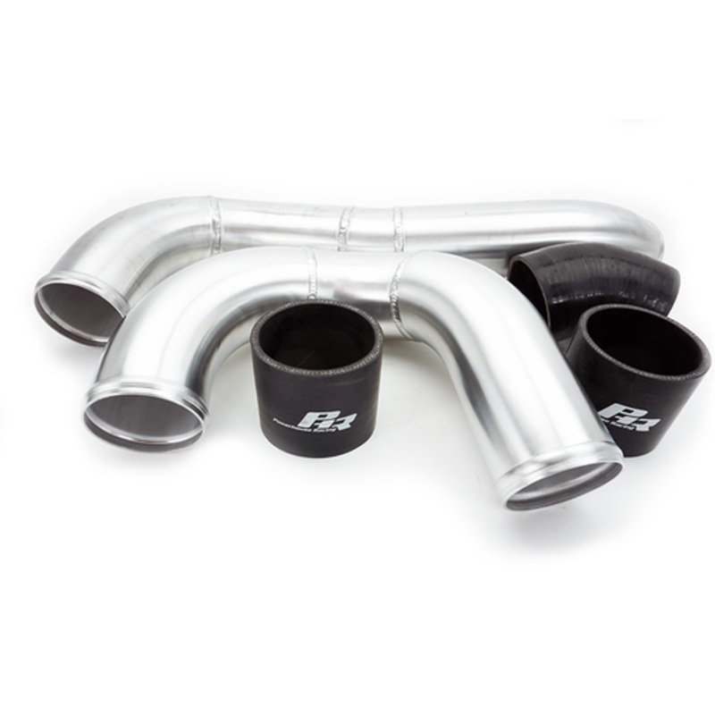 PHR 3.0″ Cold Side Pipe Kit for 2nd Gen GS300Stock Fan LocationMatte Black Powder Coat