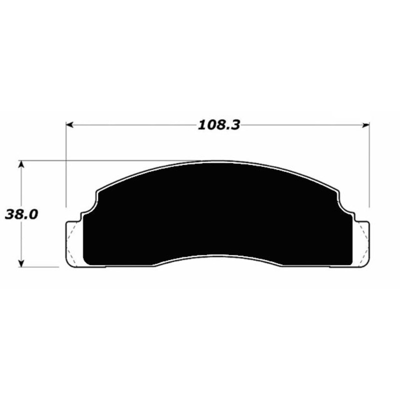 Porterfield Brake Pads for 1977 FORD FIESTA