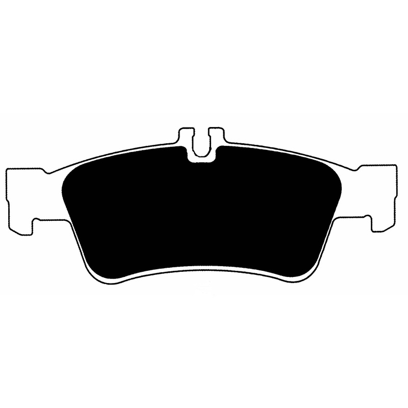Porterfield Brake Pads for 2010 MERCEDES-BENZ E550 Sedan / 4Matic