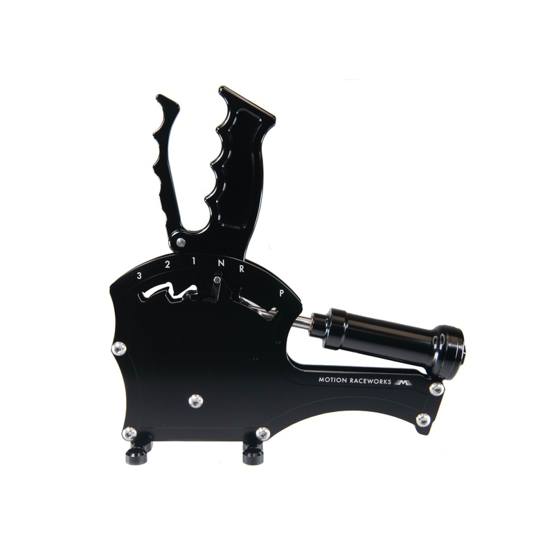 TH400 3 Speed Push To Shift Reverse Pattern Operator Series Billet Shifter Rear Exit