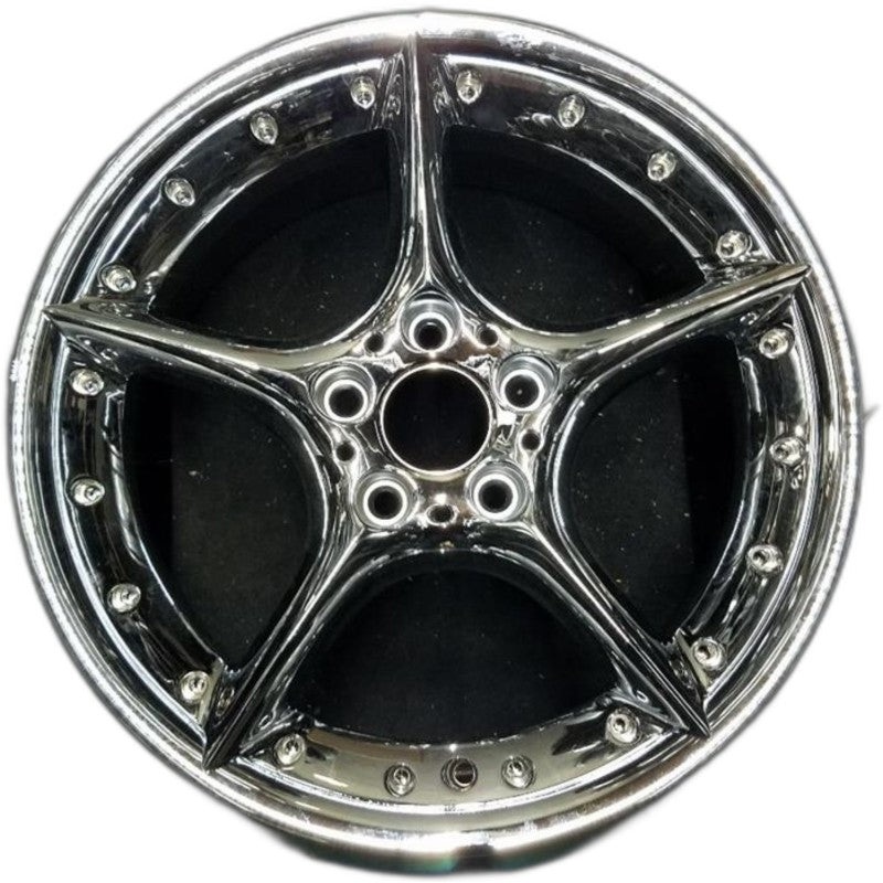 18″ BMW Z4 03-05 18×8.5 alloy 5 spoke star spoke rear Original OEM Wheel Rim
