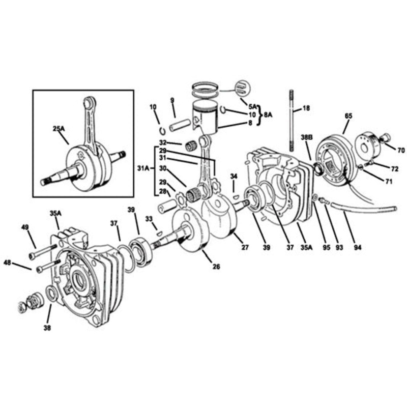 31A. 992188 KPV Rod Assembly