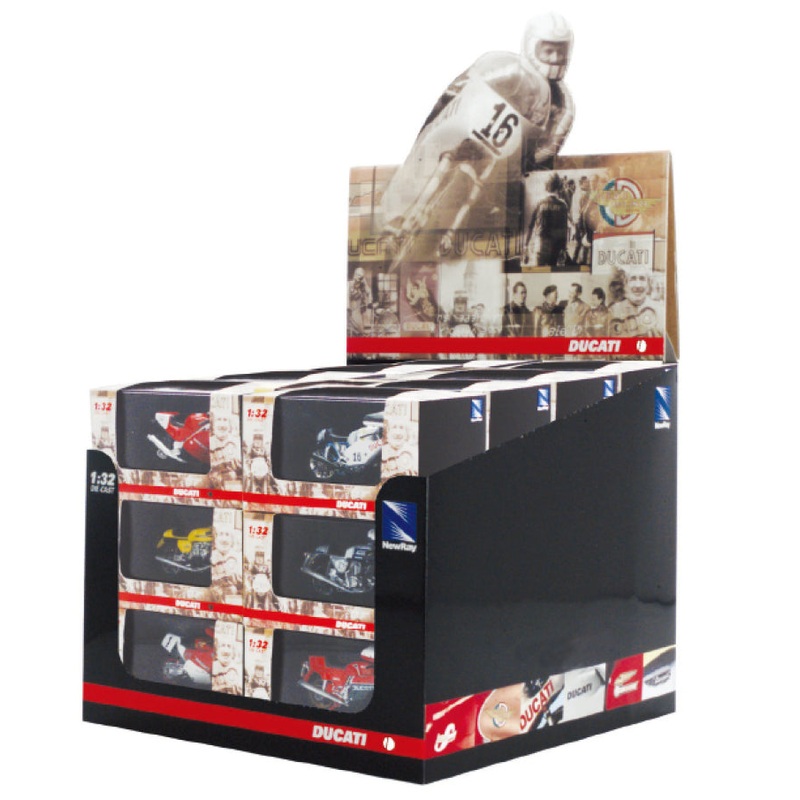 New Ray Tops Ducati Series Assortment/ Scale – 1:32
