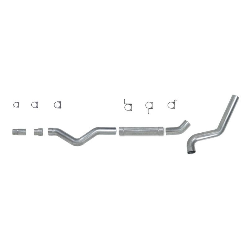 Diamond Eye KIT 5in CB MFLR RPLCMENT PIPE SGL AL: 2006-2007.5 CHEVY 6.6L 2500/3500