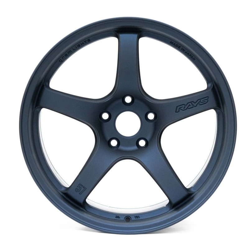 Gram Lights 57CR Overseas Limited 18X9.5 +38 5×114.3 Admiral Blue