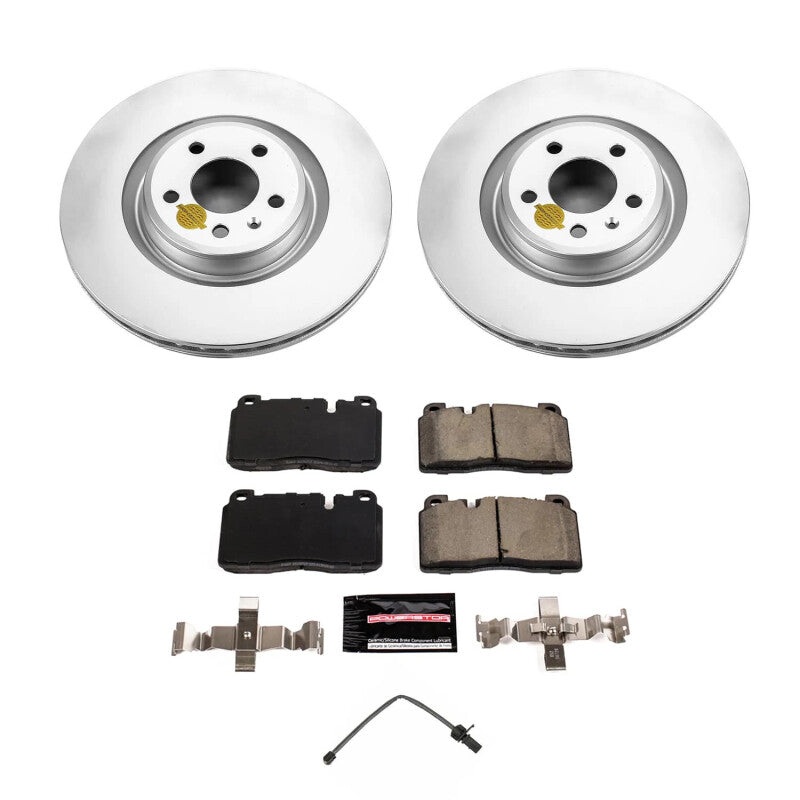 PowerStop Power Stop 13-15 Audi Q5 Front Z23 Coated Brake Kit