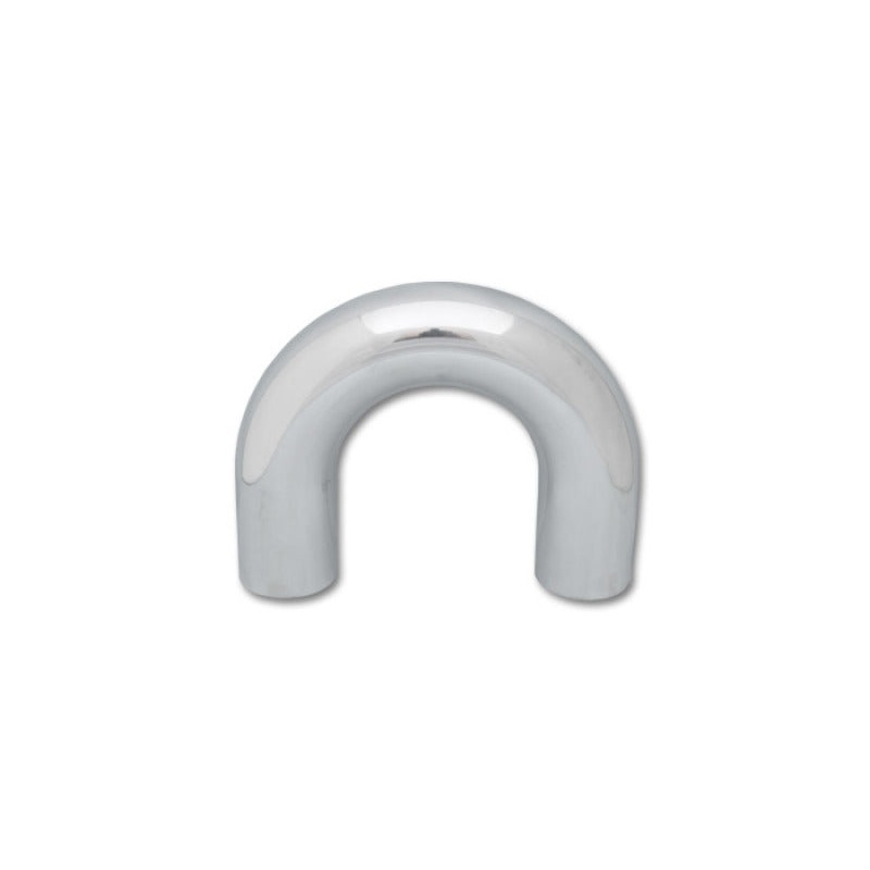 Vibrant 3.5in O.D. Universal Aluminum Tubing (180 degree Bend) – Polished