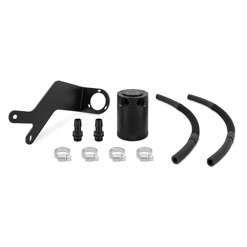 Mishimoto Baffled Oil Catch Can Kit Black Subaru Crosstrek 2018+ | MMBCC-XTK-18P