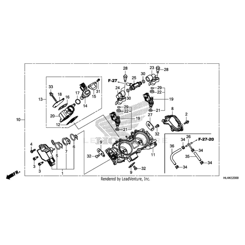 Stay, Harness Clamp by Honda