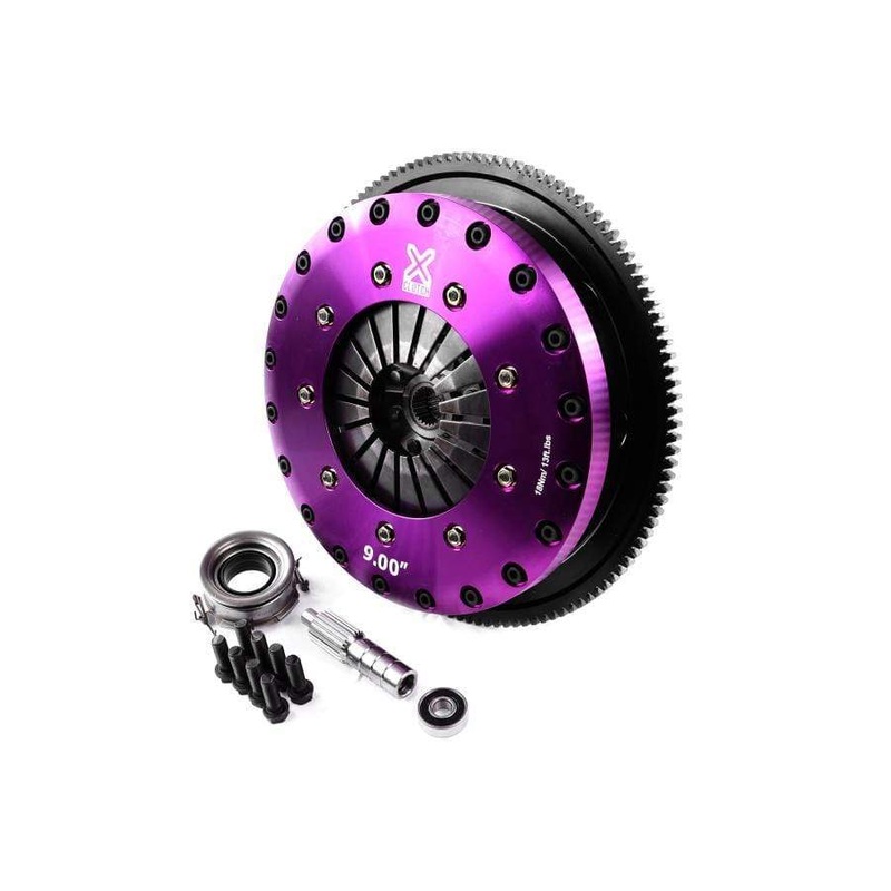 XClutch Clutch Kit 9 in. Twin Solid Organic Clutch Discs w/ Flywheel Scion FR-S 2013-2016 / Subaru BRZ 2013+ / Toyota 86 2017+ | XKSU23540-2G