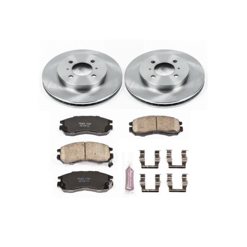 Power Stop Front Autospecialty Brake Kit Mitsubishi Mirage 1998-2002 | KOE1214