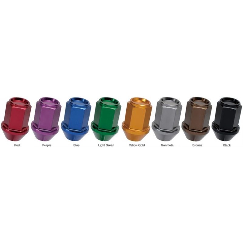 Project Kics 12×1.50 Leggdura Racing Lug Nuts – Purple w/Laser Logo | 20 Pcs | WKIZ1P