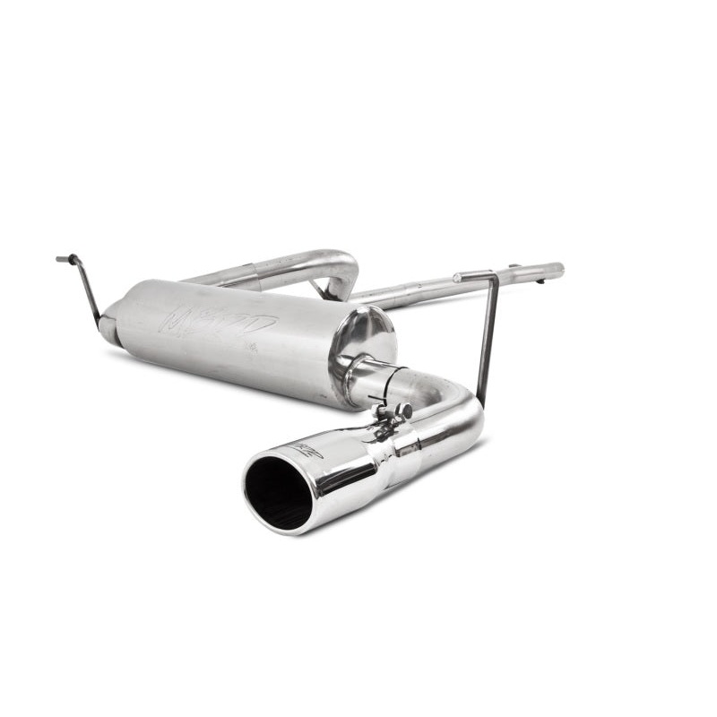 MBRP 12 Jeep Wrangler/Rubicon 3.6L Cat Back Single Rear Exit T409 Exhuast