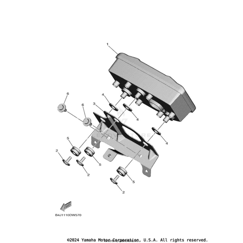 Meter Assembly by Yamaha