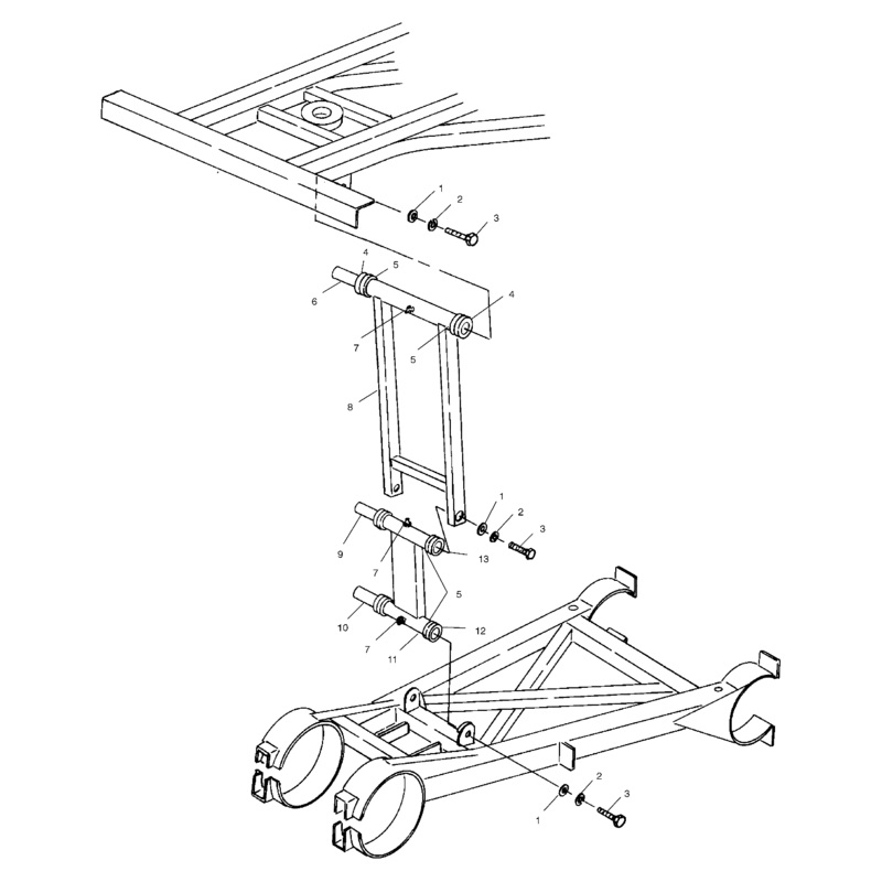Stabilizer,Upper,Blk. by Polaris
