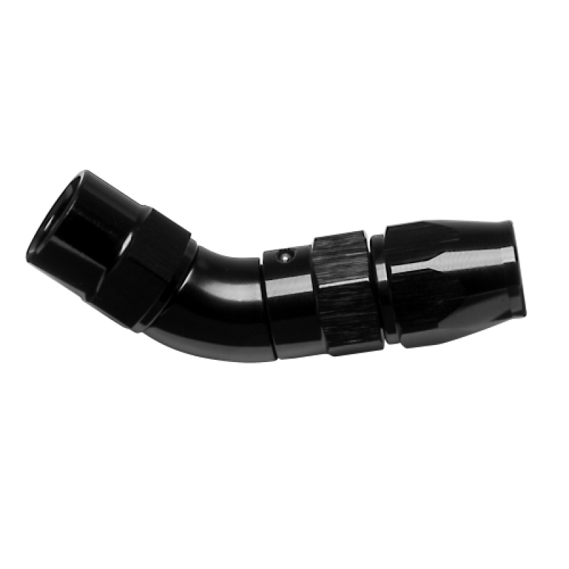 Vibrant -3AN 60 Degree High Flow Hose End Fitting for PTFE Lined Hose – Aluminum