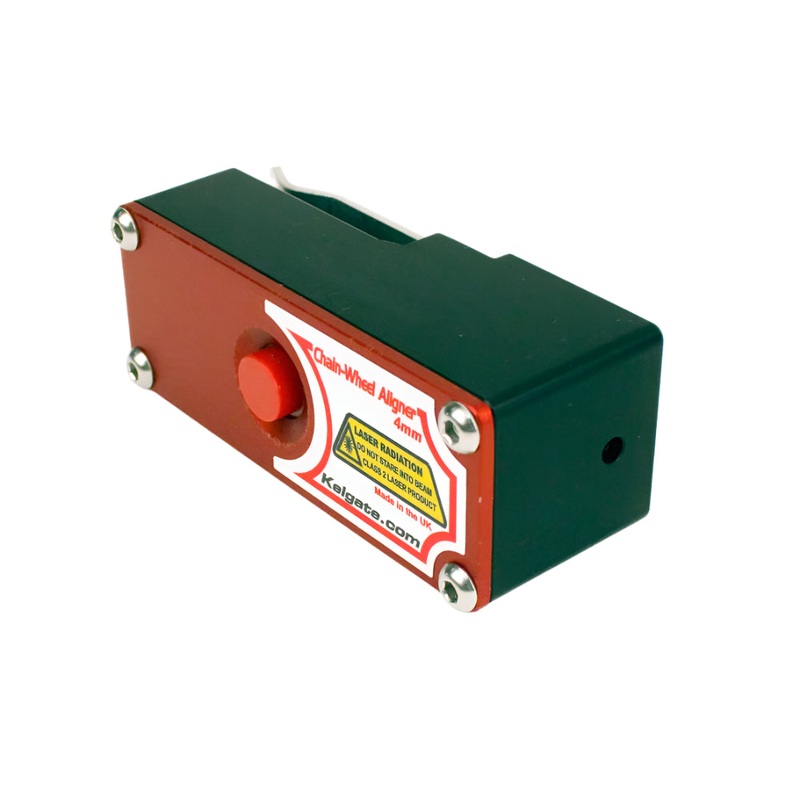 Eagle Eye Laser Chain Aligner, Red Aluminum