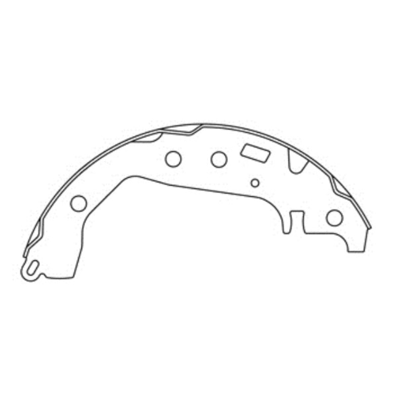 Porterfield Brake Shoes for 2012 TOYOTA YARIS R/Drums