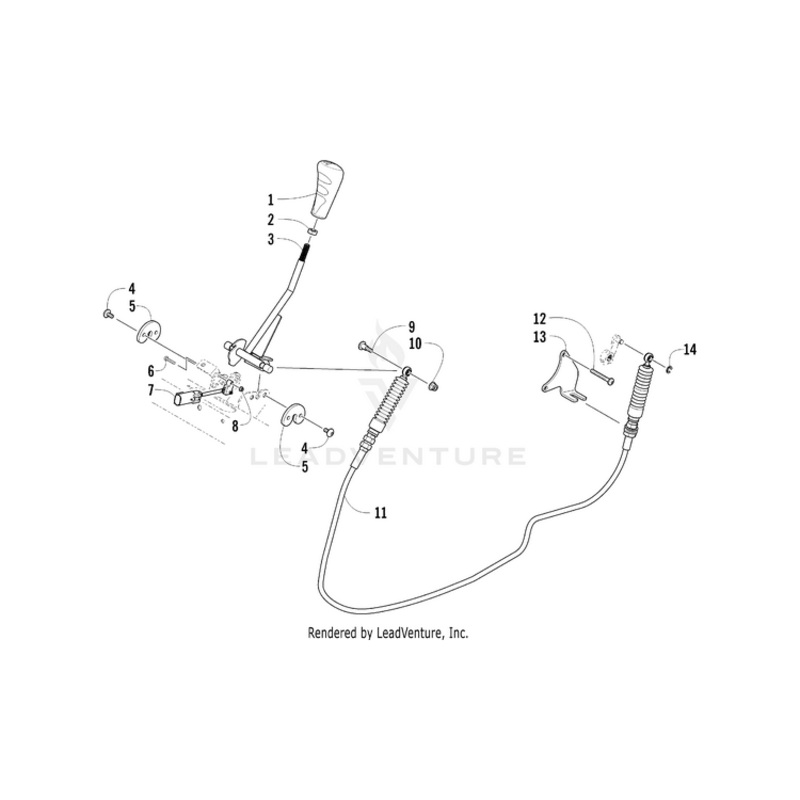 Switch, Parking Brake By Arctic Cat