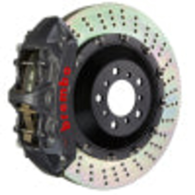 Brembo 25+ BMW X3 30/BMW X3 M50 xDrive Fr GT-S BBK 6 Pist Cast 405×34 2pc Rotor Drilled- Blk HA